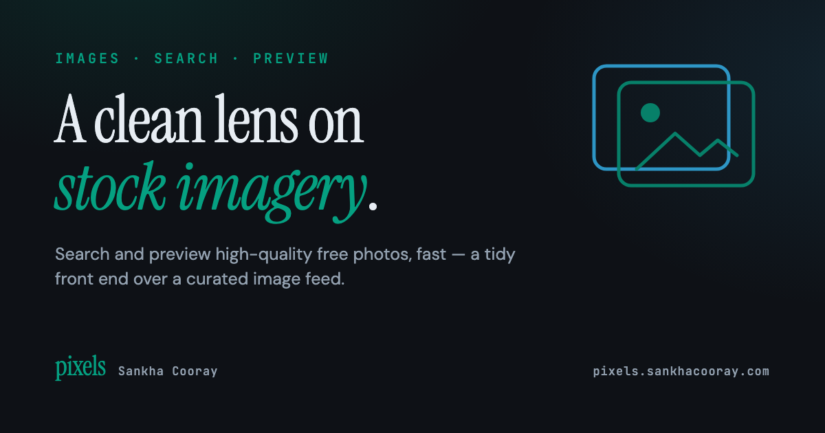 Share preview of Pixels · sankhacooray